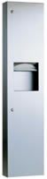 B-38032 半嵌墙纸巾盒/垃圾箱组合柜 Semi-Recessed Paper Towel Dispenser/Waste Receptacle